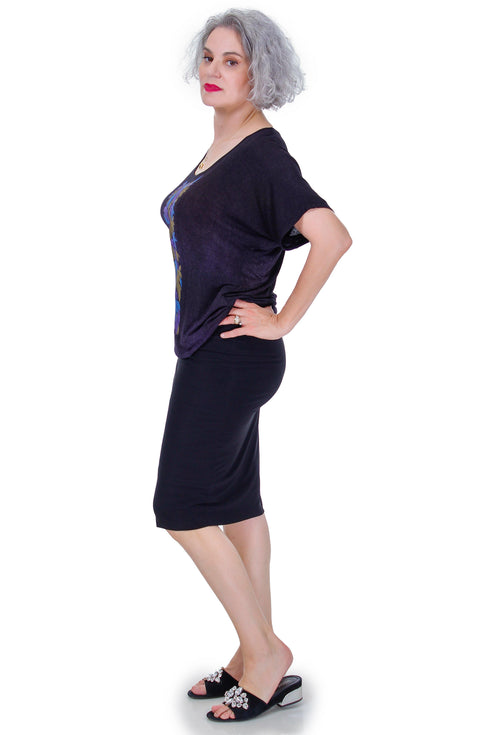 Bluza jerse pictata Liza Panait Liza Panait Online Boutique