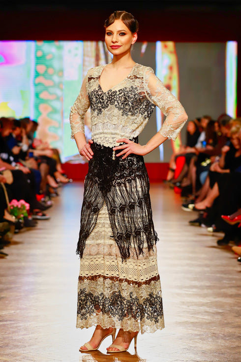 Rochie dantela cu fota RM-22