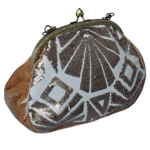 Poseta cu rama metalica Liza Panait Online Boutique Liza Panait Online Boutique