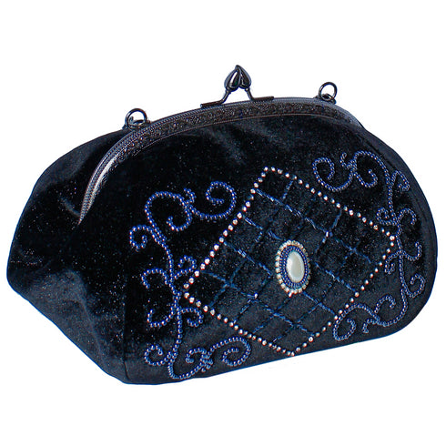 Poseta cu rama metalica freeshipping - Liza Panait Online Boutique