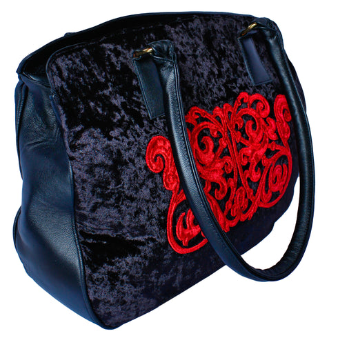 Poseta cu broderie freeshipping - Liza Panait Online Boutique