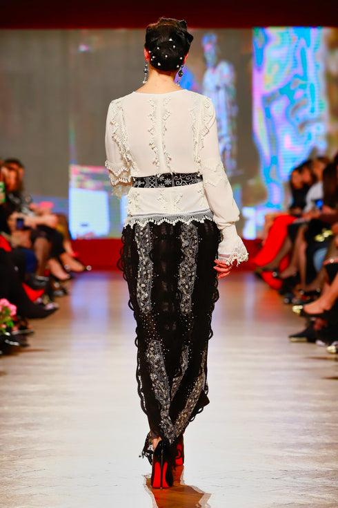 Bluza vascoza cu broderie RM-6