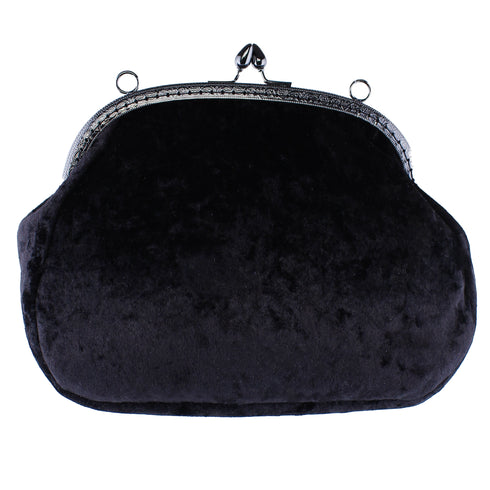 Poseta brodata cu rama metalica freeshipping - Liza Panait Online Boutique