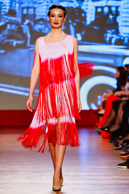 Rochie cu franjuri RM-23b