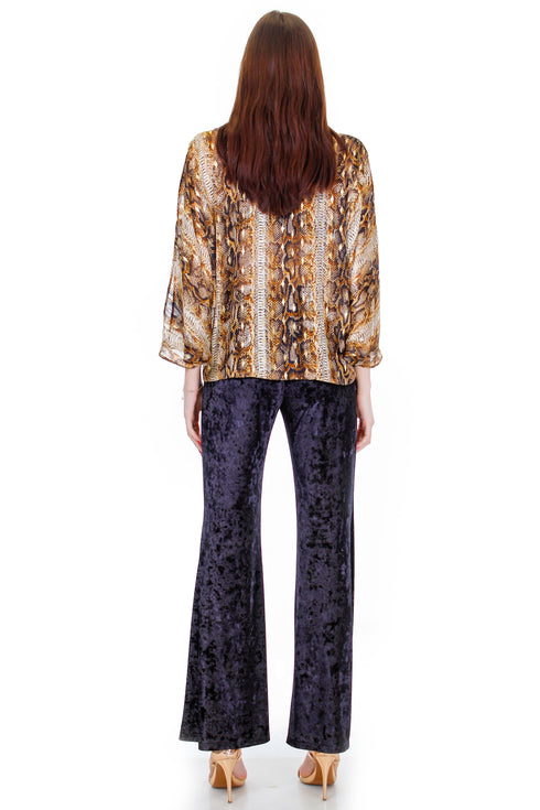 Bluza matase tigrata Liza Panait Liza Panait Online Boutique