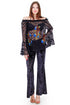 Bluza tull cu broderie Liza Panait Liza Panait Online Boutique