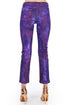 Pantalon denim cu broderie Liza Panait Liza Panait Online Boutique