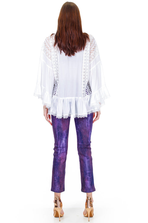 Bluza vascoza cu broderie Liza Panait Liza Panait Online Boutique