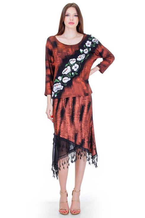 Bluza jerse pictata Liza Panait Liza Panait Online Boutique
