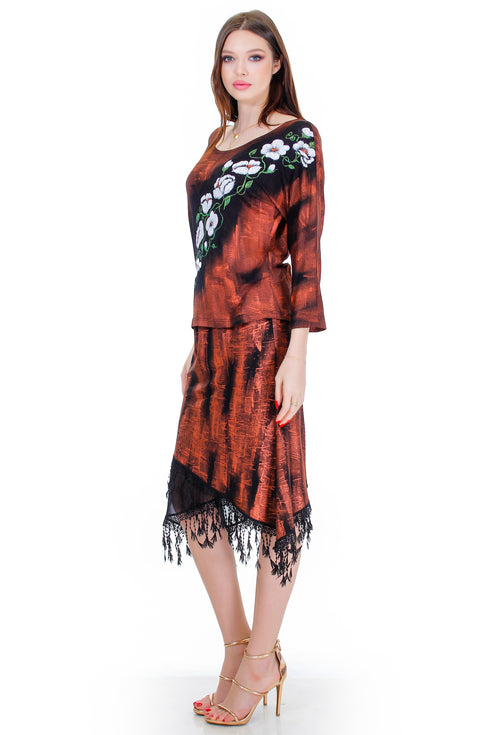Bluza jerse pictata Liza Panait Liza Panait Online Boutique