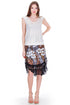 Fusta jerse pictata Liza Panait Liza Panait Online Boutique