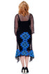 Rochie plasa cu broderie freeshipping - Liza Panait Online Boutique
