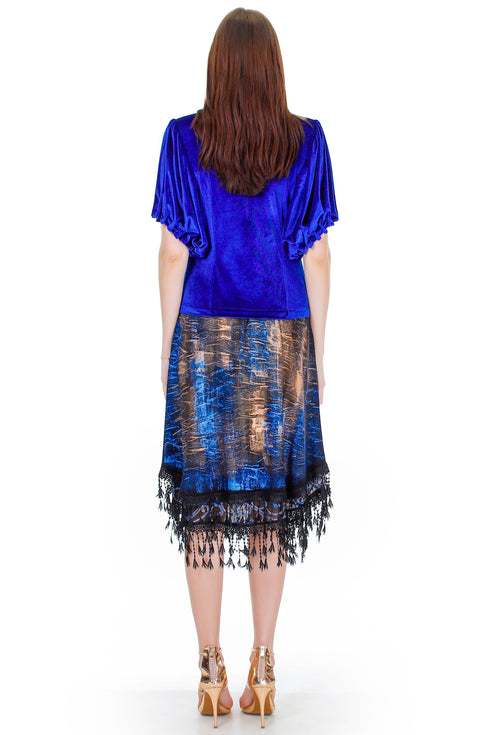 Bluza catifea Liza Panait Liza Panait Online Boutique