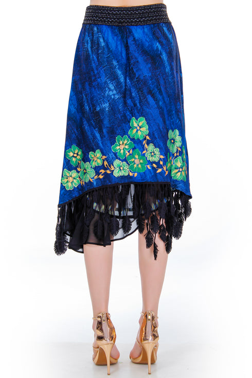 Fusta jerse pictata Liza Panait Liza Panait Online Boutique