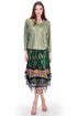 Fusta jerse pictat Liza Panait Liza Panait Online Boutique