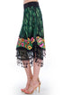Fusta jerse pictat Liza Panait Liza Panait Online Boutique