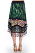 Fusta jerse pictat Liza Panait Liza Panait Online Boutique