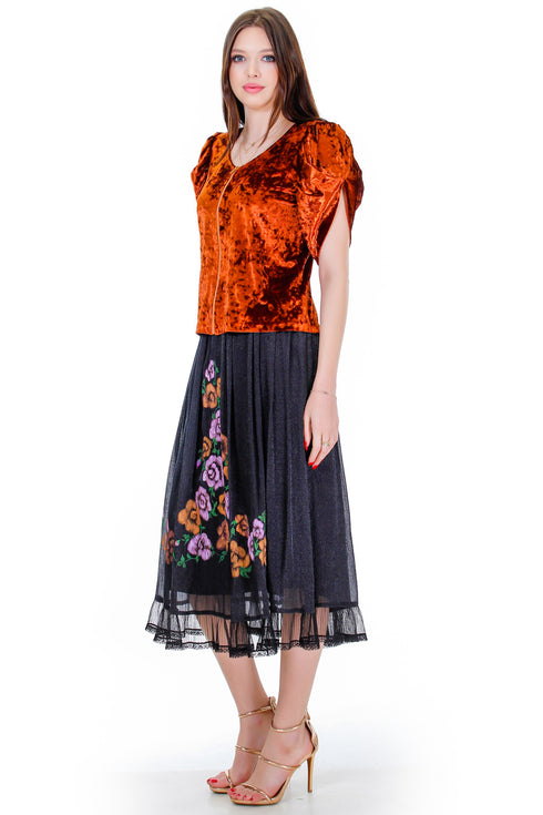 Bluza catifea Liza Panait Liza Panait Online Boutique