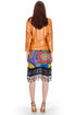 Fusta jerse pictat Liza Panait Online Boutique Liza Panait Online Boutique