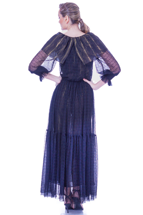 Rochie voal negru I-86