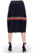 Fusta jerse cu dantela Liza Panait Liza Panait Online Boutique