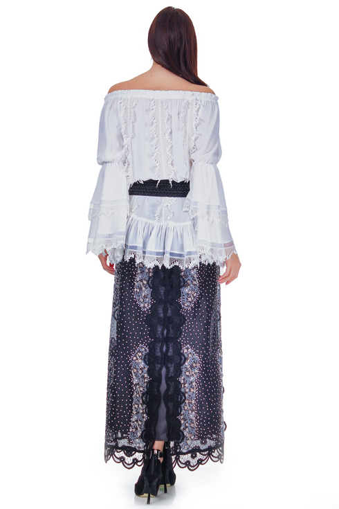Bluza vascoza cu broderie RM-2