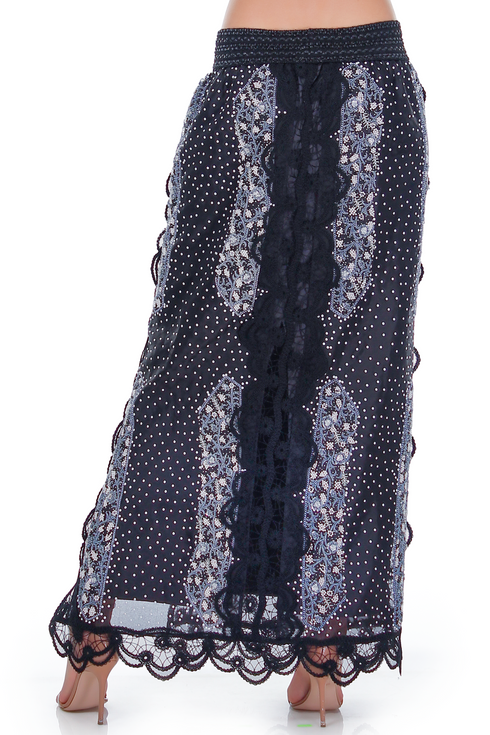 Fusta organza cu perle RM-9
