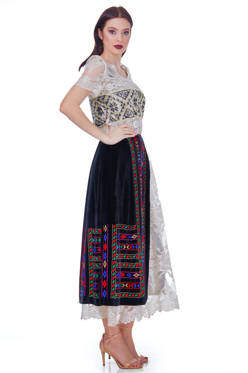 Rochie dantela cu fota RM-19