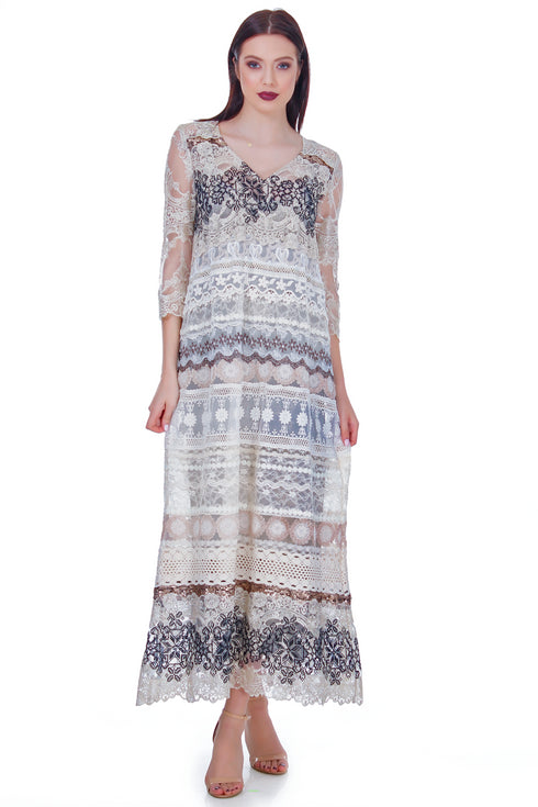 Rochie dantela cu fota RM-22