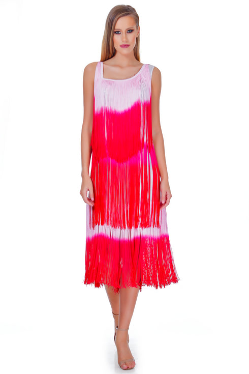 Rochie cu franjuri RM-23b