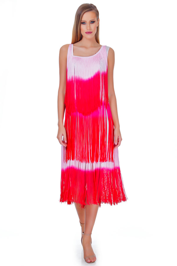 Rochie cu franjuri RM-23b