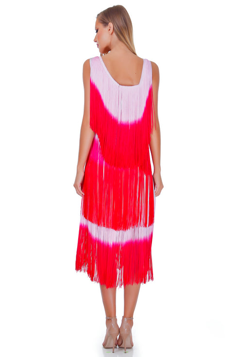 Rochie cu franjuri RM-23b