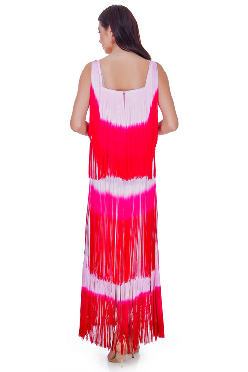 Rochie cu franjuri RM-24