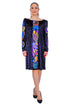 Rochie catifea pictata