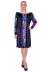 Rochie catifea pictata