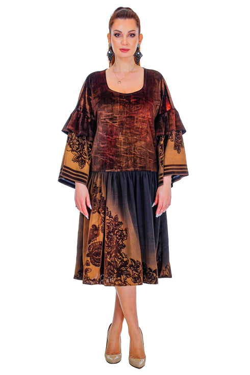 Rochie catifea MT-35