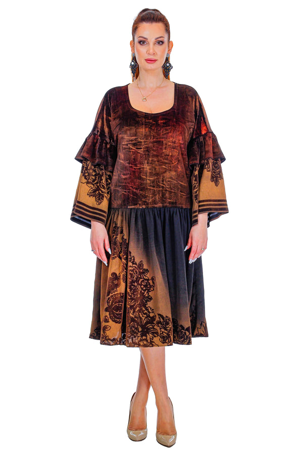 Rochie catifea MT-35