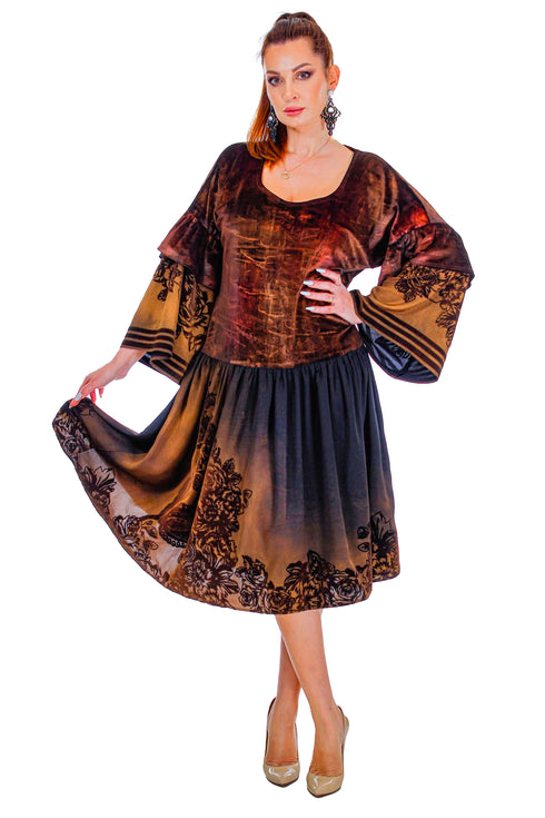 Rochie catifea MT-35