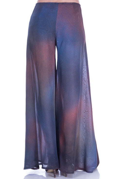 Pantalon matase pictat manual I-144