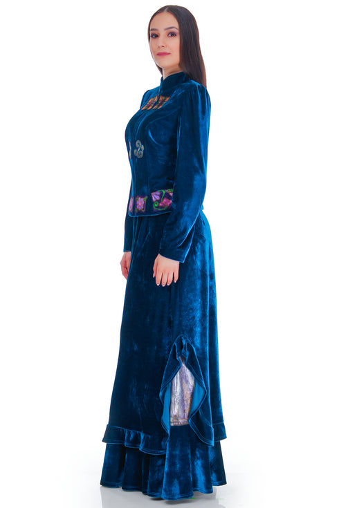 Sacou catifea pictat RM-50