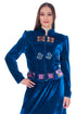 Sacou catifea pictat RM-50