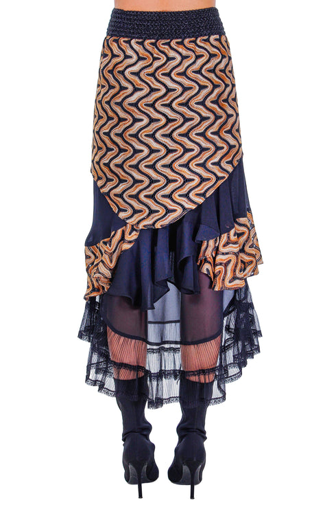 Fusta dantela si voal MT-53