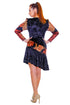 Rochie catifea pictata MT-54