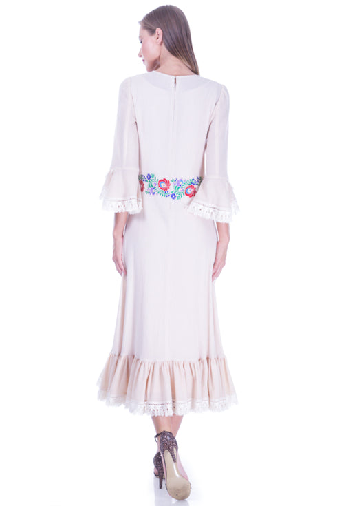 Rochie din panza topita I-153