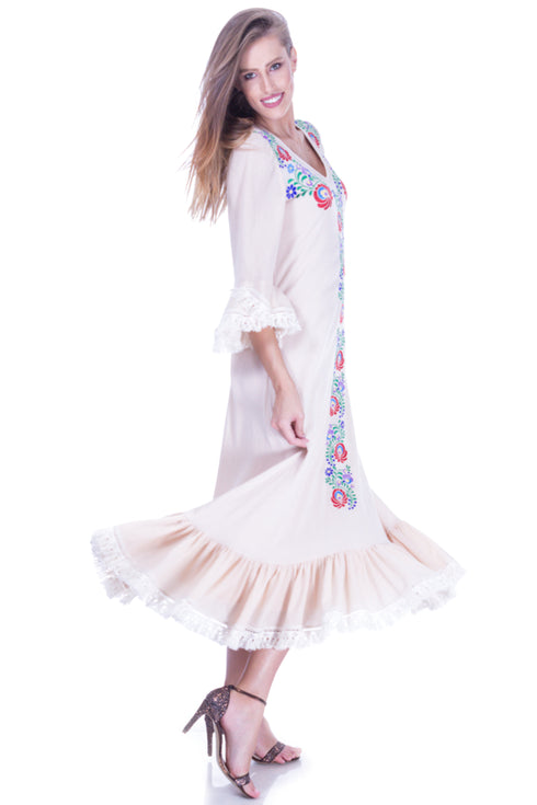 Rochie din panza topita I-153