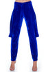 Pantaloni catifea albastra RM-72