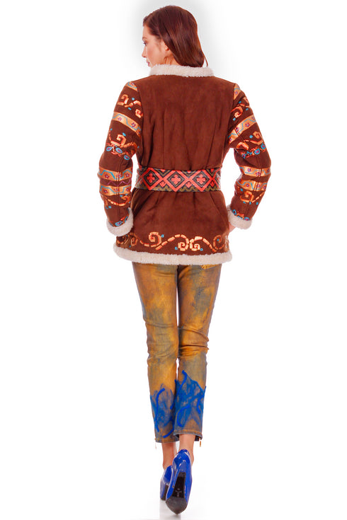 Pantalon denim auriu P-37