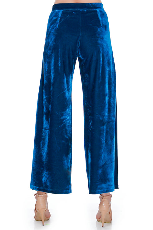 Pantaloni catifea albastra RM-82
