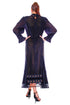 Rochie catifea brodata MT-71