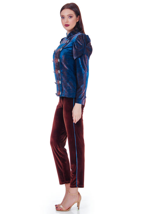 Pantaloni catifea cu vipusca RM-86